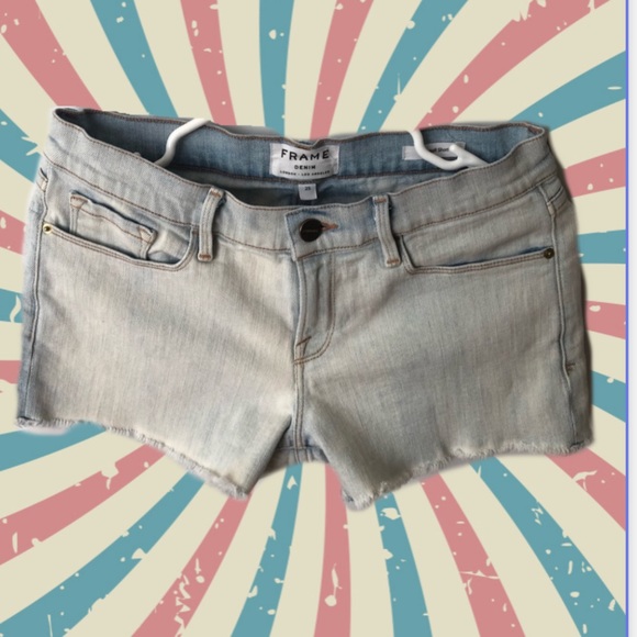 Frame Denim Pants - Frame Denim Jean Le Cutoff shorts Size 25